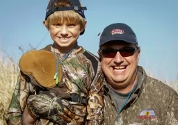 David Otis and his son