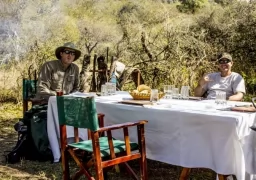 Lunch at the field