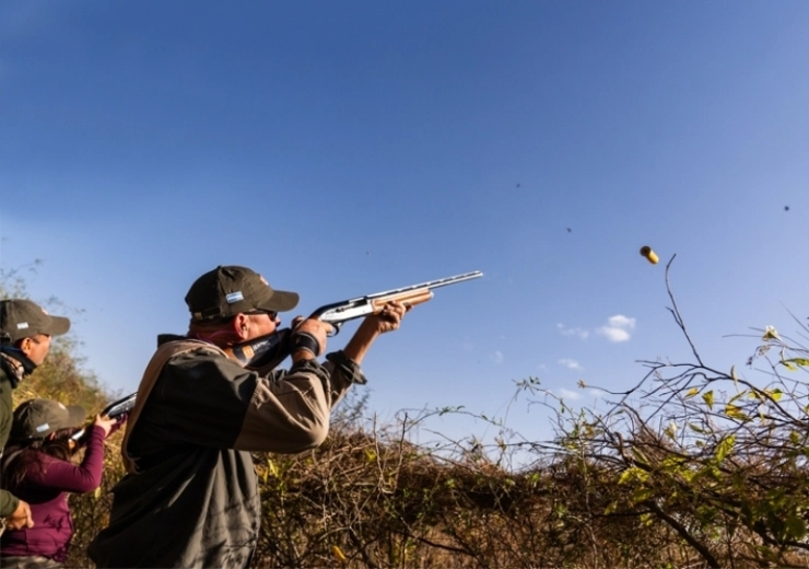 A typical hunting day at the field