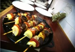 Our dove brochette